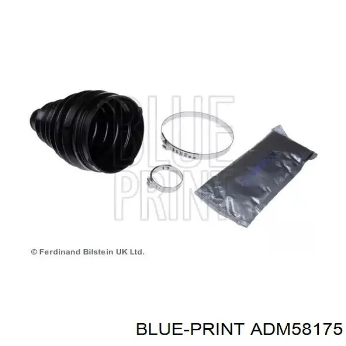 Пильник шарніра кутових швидкостей зовнішній передній Blue Print ADM58175 ціна, від 23.05 USD
