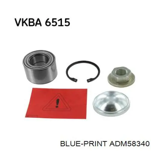 Купити ADM58340 Blue Print Підшипник задньої ступиці