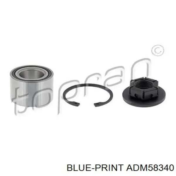 Підшипник маточини задньої Blue Print ADM58340 ціна, від 17.93 USD