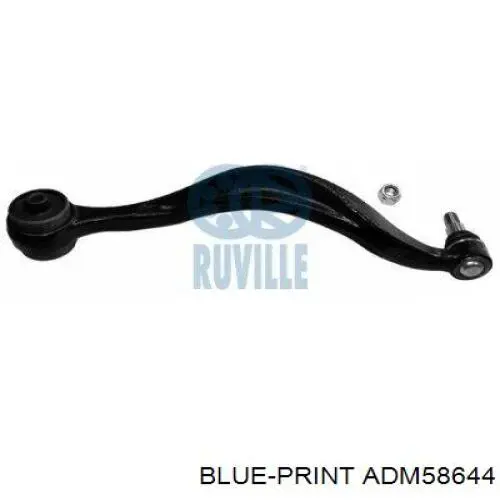 Важіль передньої підвіски нижній, правий Blue Print ADM58644 ціна, від 56.48 USD