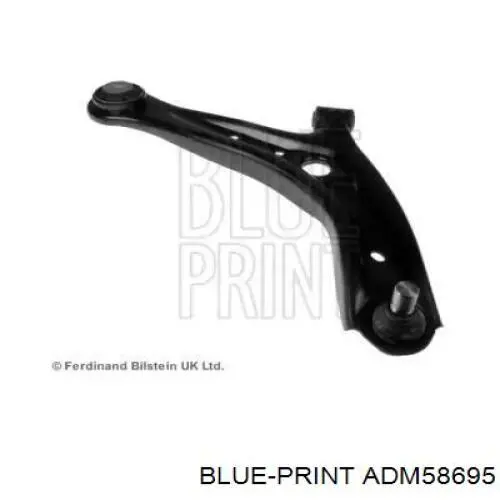 Важіль передньої підвіски нижній, правий ADM58695 Blue Print