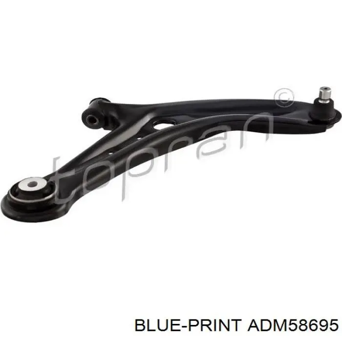 Важіль передньої підвіски нижній, правий Blue Print ADM58695 ціна, від 41.44 USD
