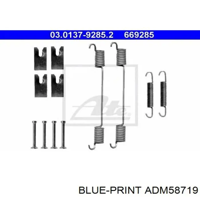 Купити ADM58719 Blue Print Рульовий наконечник