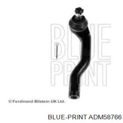 Накінечник рульової тяги, зовнішній ADM58766 Blue Print