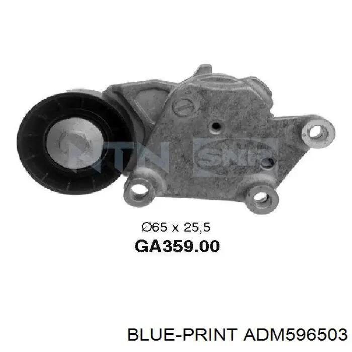 Купити ADM596503 Blue Print Натягувач приводного ременя