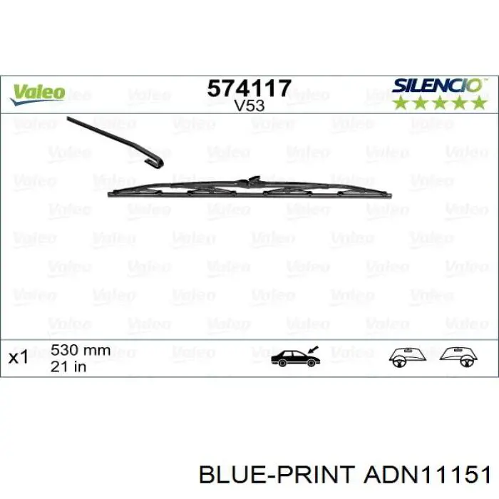 Генератор JA1182 HC Parts