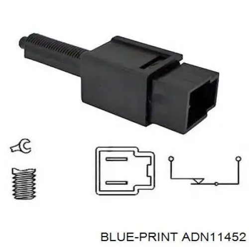 Купити ADN11452 Blue Print Датчик педалі гальма