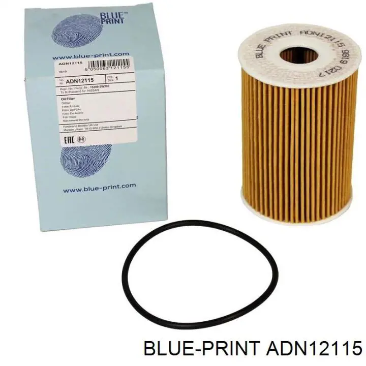 Фільтр масляний ADN12115 Blue Print