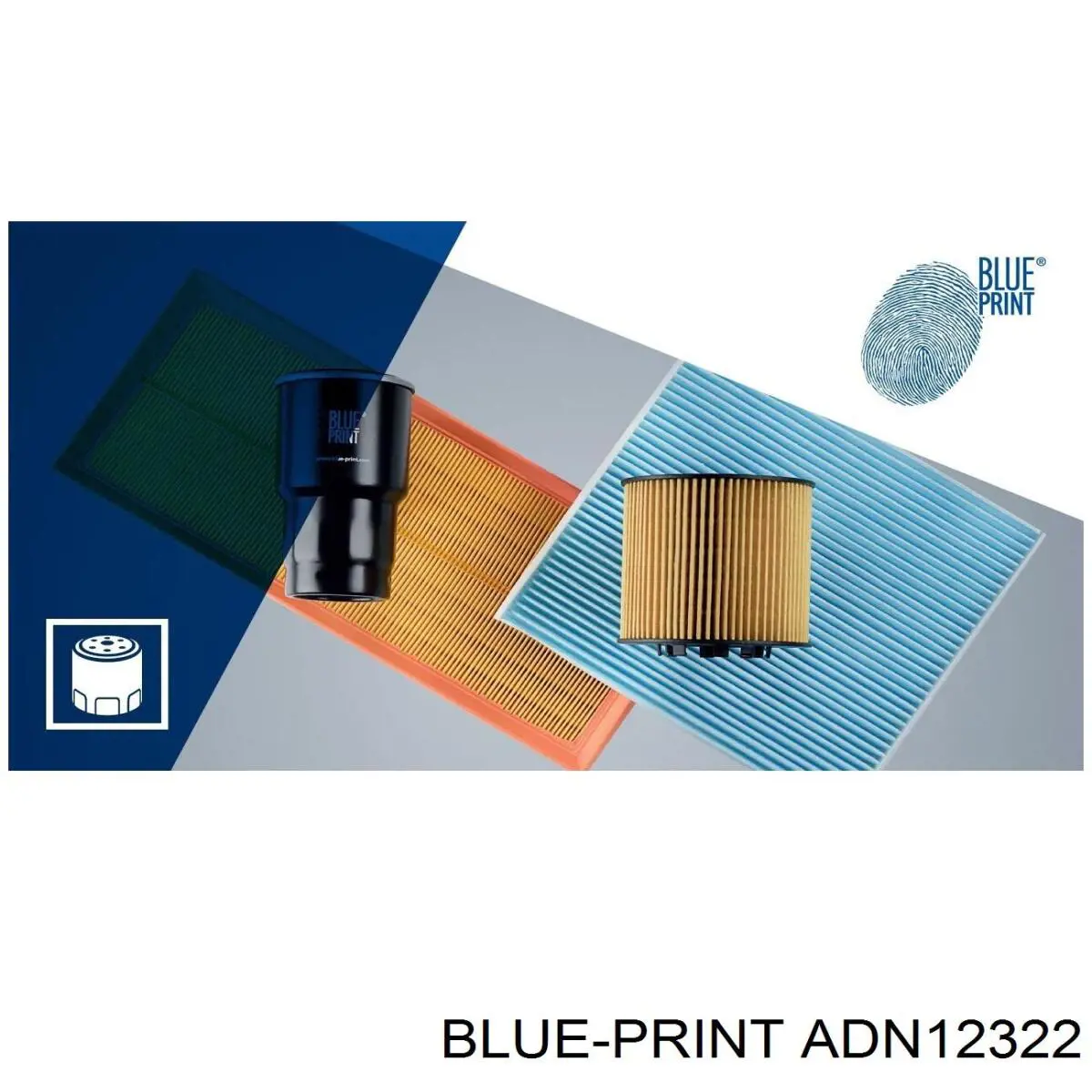 Фільтр паливний ADN12322 Blue Print