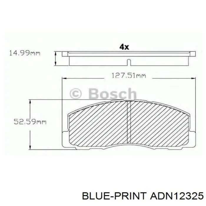 Паливний фільтр 347096 Hart