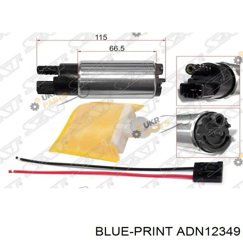 ADN12349 Blue Print фільтр паливний