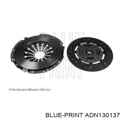 Купити ADN130137 Blue Print Комплект зчеплення (диск, корзина, підшипник)