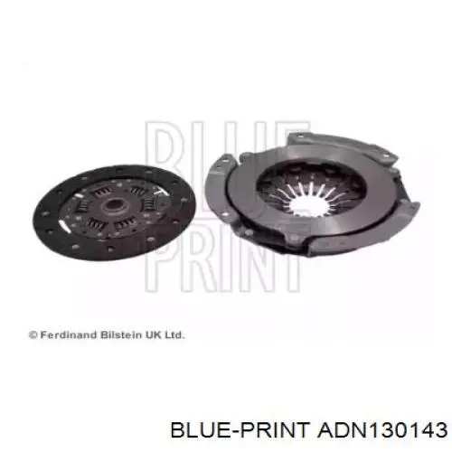 Купити ADN130143 Blue Print Комплект зчеплення (диск, корзина, підшипник)