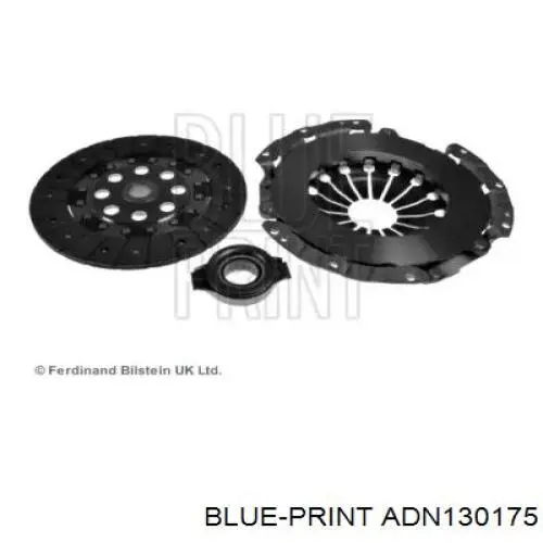 Купити ADN130175 Blue Print Комплект зчеплення (диск, корзина, підшипник)