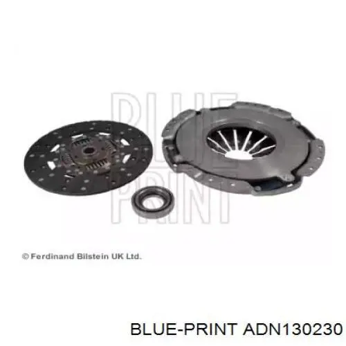 Купити ADN130230 Blue Print Комплект зчеплення (диск, корзина, підшипник)