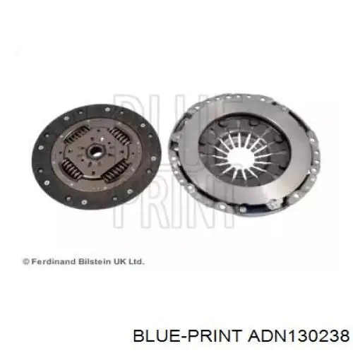Купити ADN130238 Blue Print Комплект зчеплення (диск, корзина, підшипник)