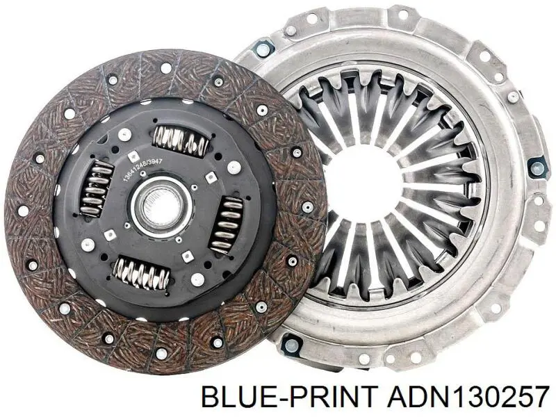 Комплект зчеплення (3 частини) Blue Print ADN130257 ціна, від 103.56 USD