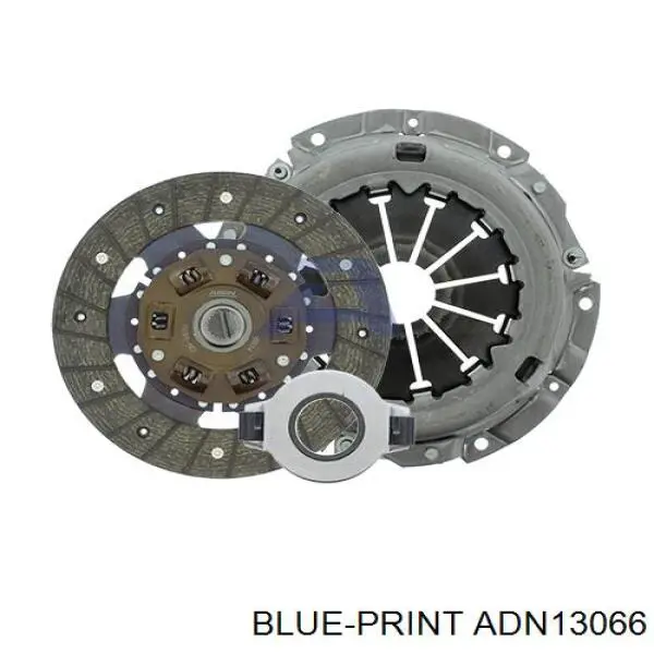 Купити ADN13066 Blue Print Комплект зчеплення (диск, корзина, підшипник)