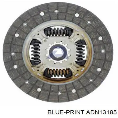 Blue print renault диск сцепления cangoo 1.5dci 01- на Renault Modus JP0