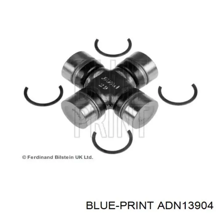 Хрестовина карданного валу, переднього Blue Print ADN13904 ціна, від 12.40 USD
