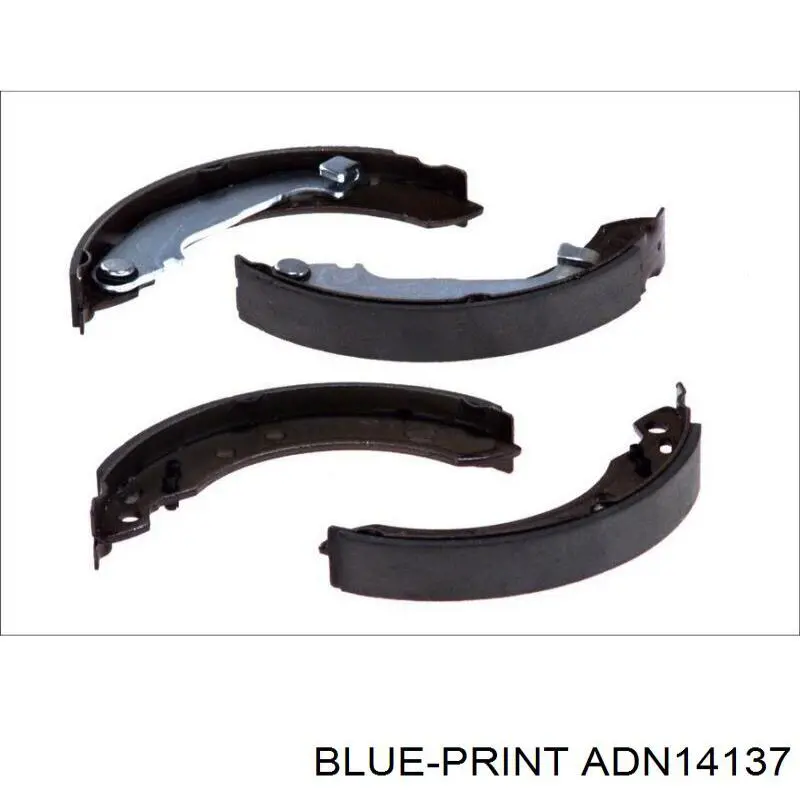 Гальма робочі задні ножні і гальмівні барабани Blue Print ADN14137