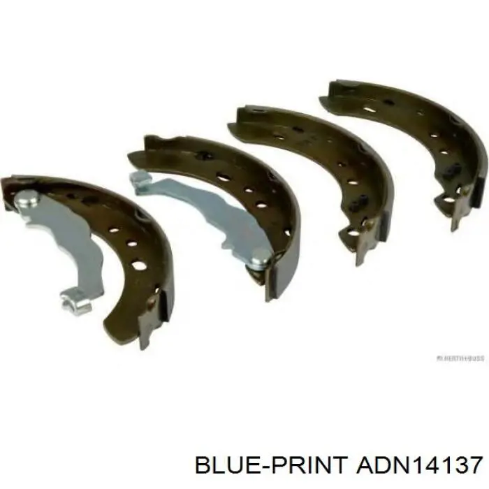 Колодки гальмові задні, барабанні Blue Print ADN14137 ціна, від 17.76 USD