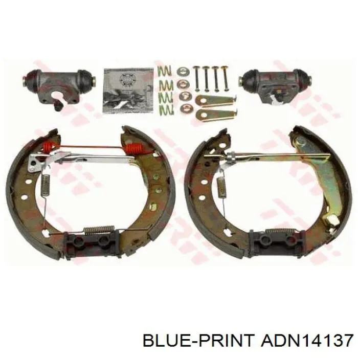 Купити ADN14137 Blue Print Колодки гальмові задні, барабанні