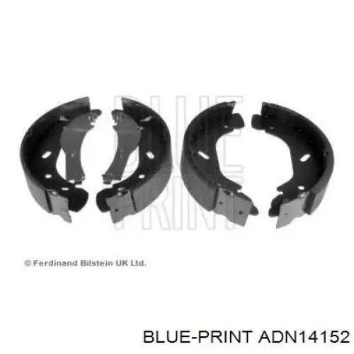 Колодки гальмові задні, барабанні ADN14152 Blue Print