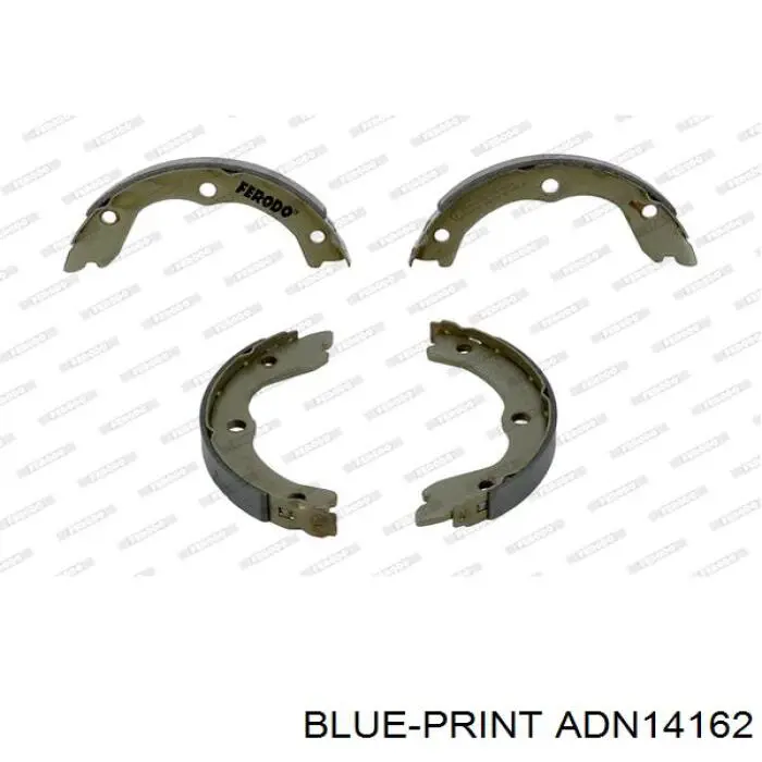 Колодки ручника / стоянкового гальма Bosch 986487698 ціна, від 20.52 USD