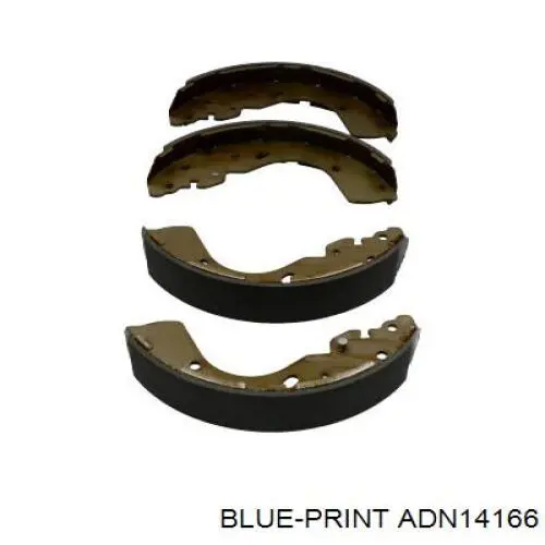 Купити ADN14166 Blue Print Колодки гальмові задні, барабанні