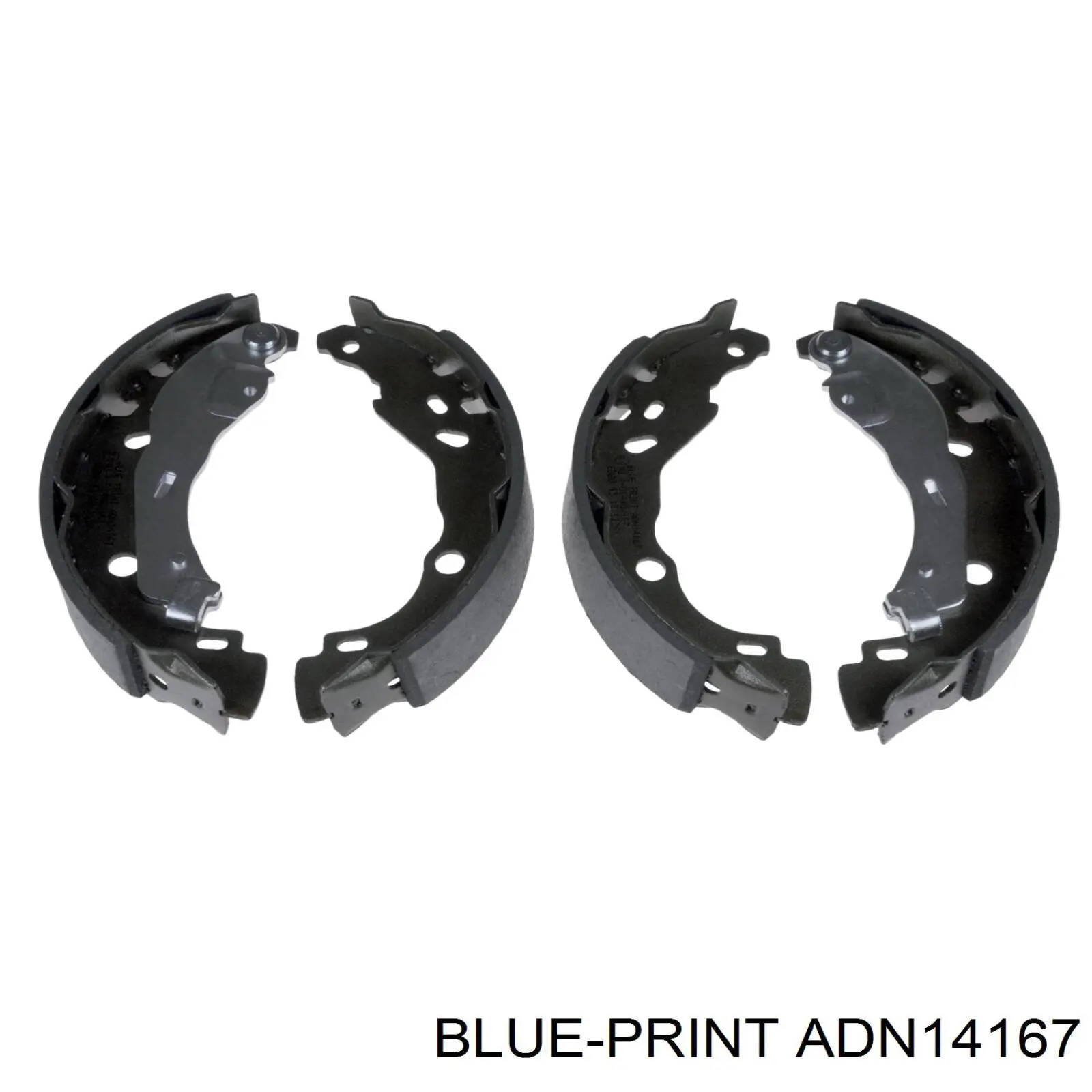 Колодки гальмові задні, барабанні ADN14167 Blue Print