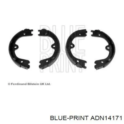 Купити ADN14171 Blue Print Гальмівні колодки гальма стоянки