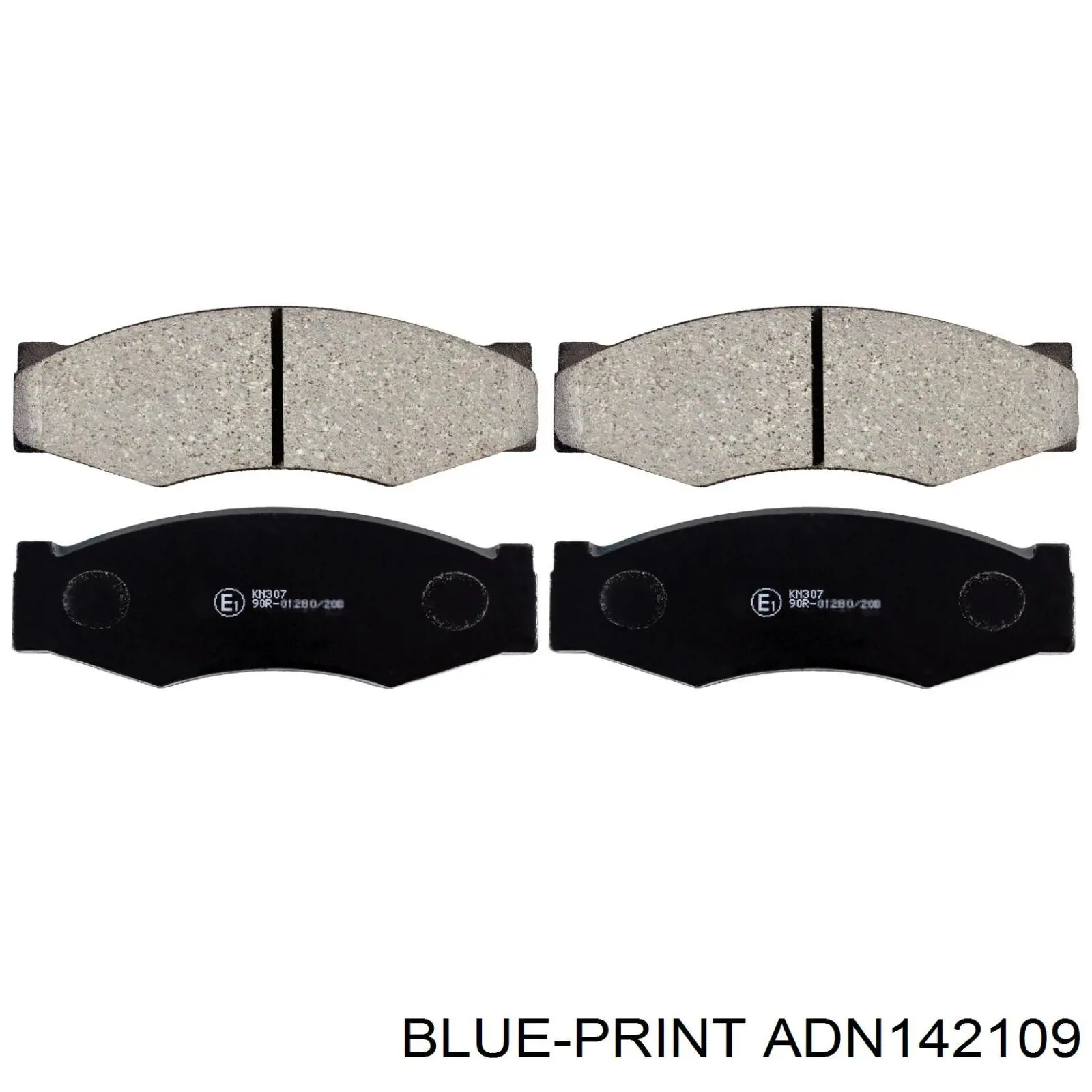 ADN142109 Blue Print Передні гальмівні колодки