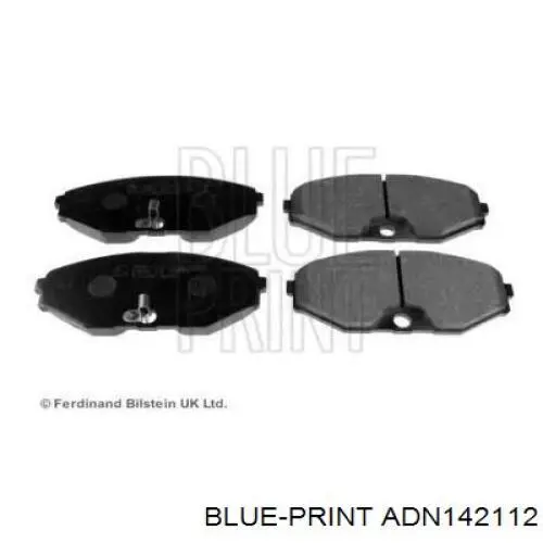 Тормозні колодки Blue Print ADN142112