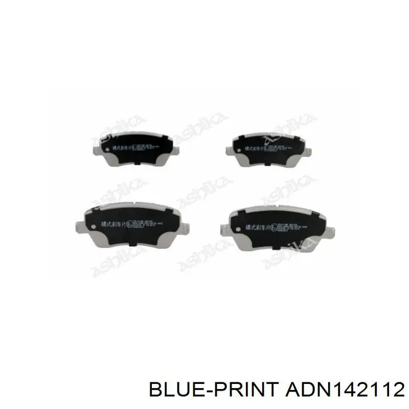 Передні тормозні колодки ADN142112 Blue Print
