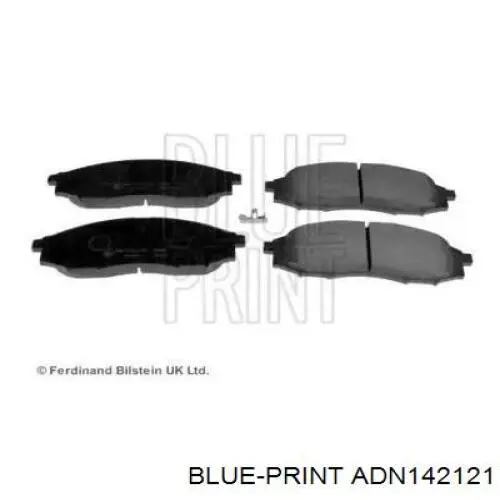 Передні тормозні колодки ADN142121 Blue Print