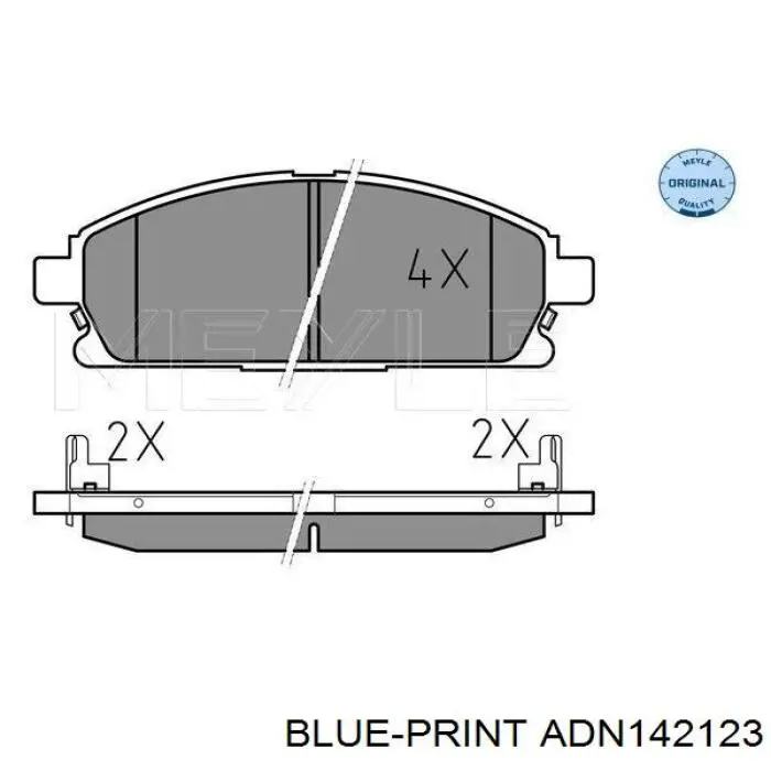 Гальмівні колодки Dafmi D244E ціна, від 17.62 USD