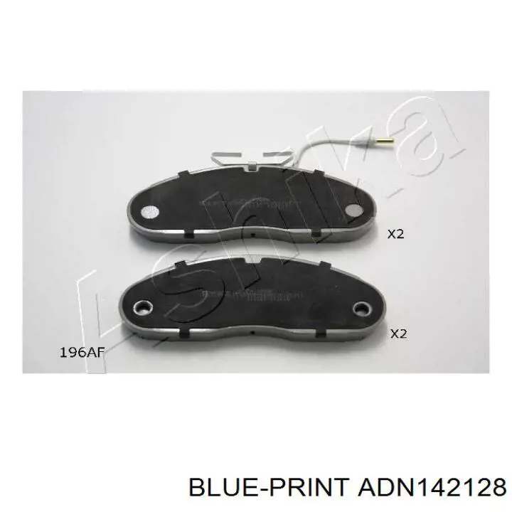 ADN142128 Blue Print колодки гальмівні передні, дискові
