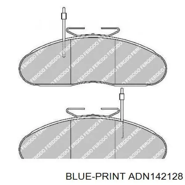 Купити PRP0556 Protechnic Колодки гальмівні передні, дискові