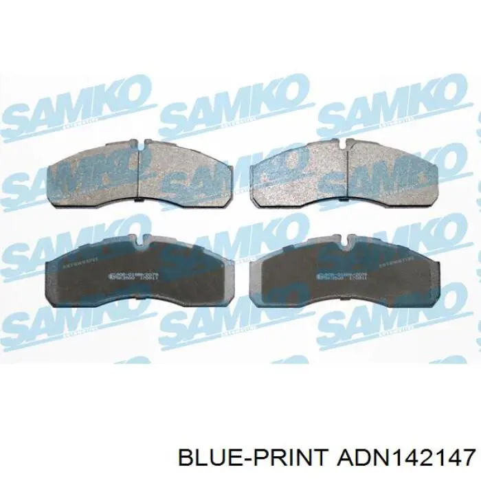 Передні тормозні колодки LP3541 Delphi