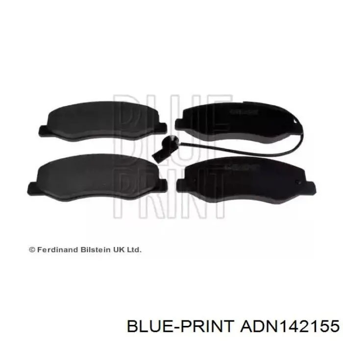 Купити ADN142155 Blue Print Задні колодки