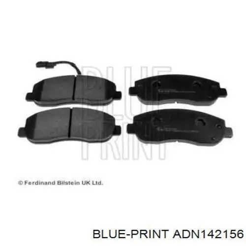 Передні тормозні колодки ADN142156 Blue Print