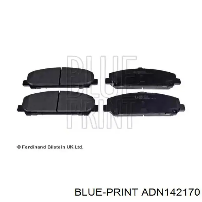 Передні тормозні колодки 161509 Power Stop