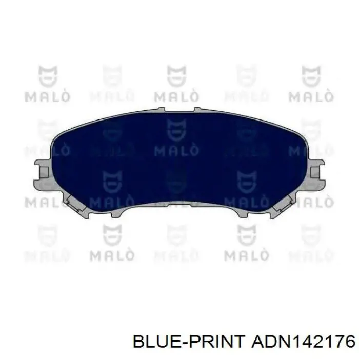 Гальмівні колодки Denckermann B111405 ціна, від 29.43 USD