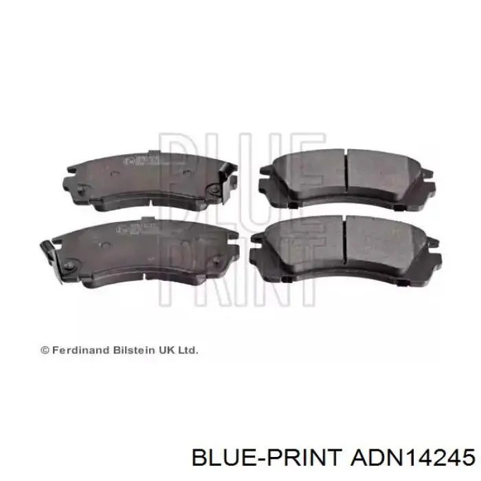 Купити 4106058Y85 Nissan/Infiniti Колодки гальмівні передні, дискові