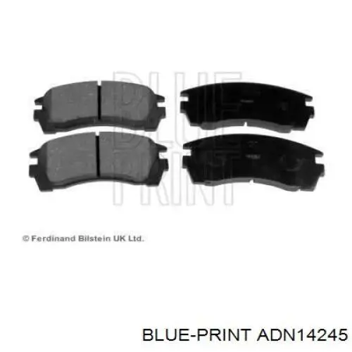 ADN14245 Blue Print колодки гальмівні передні, дискові