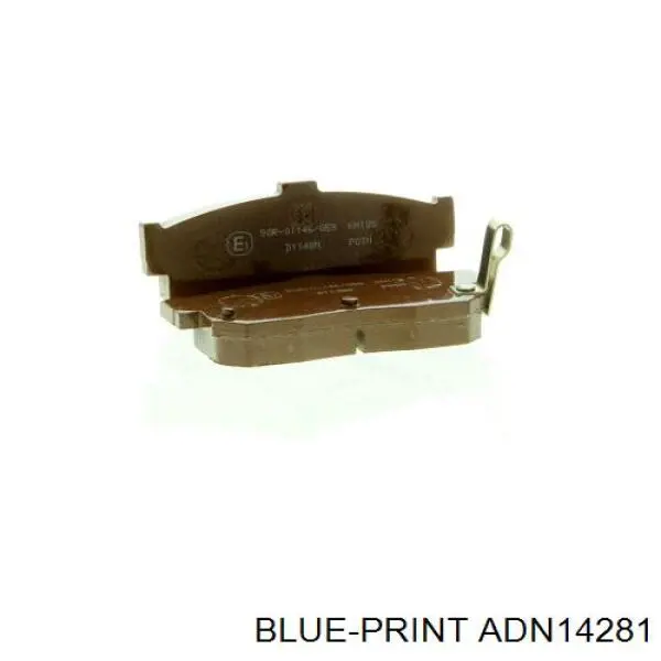 Задні гальмівні колодки Blue Print ADN14281 ціна, від 17.53 USD