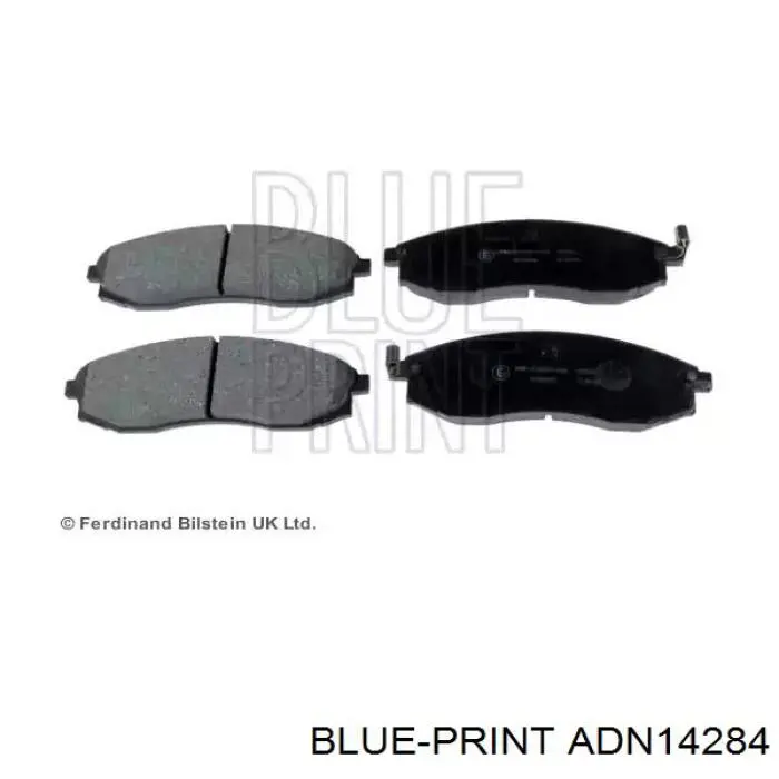 Передні тормозні колодки 986424340 Bosch