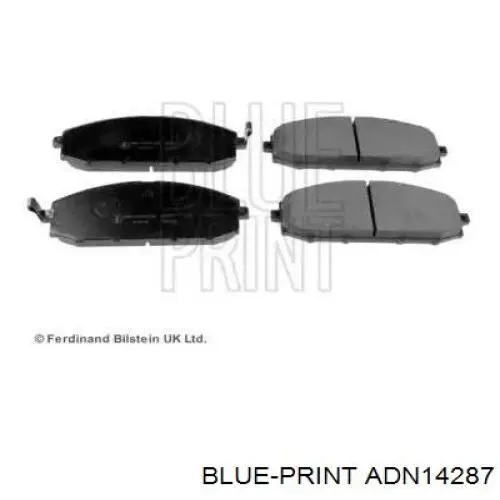 Купити 41060VB291 Nissan/Infiniti Колодки гальмівні передні, дискові