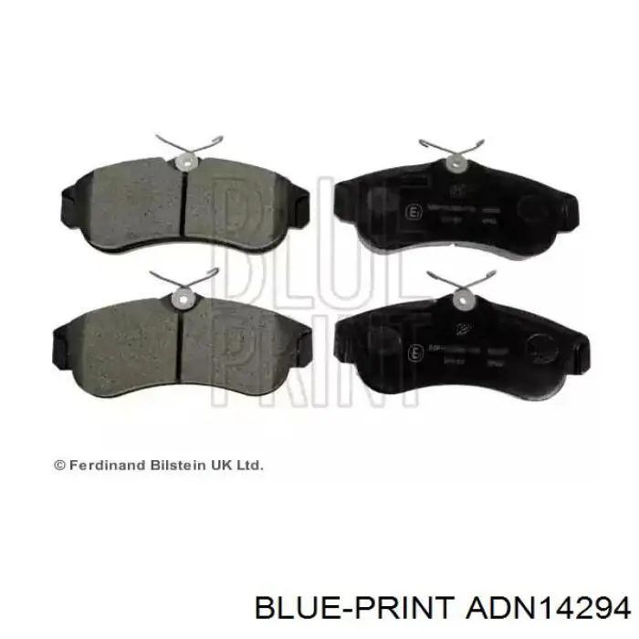 Купити ADN14294 Blue Print Колодки гальмівні передні, дискові